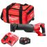 Milwaukee M18BSX 18V Heavy Duty Reciprocating Saw With 1 x 5.0Ah Battery, Charger & 19" Bag