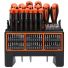 WellCut WC-SDB114S Wall-Mounted Screwdriver Set with 114 Pieces