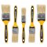 TOUGH MASTER® Paint Brush Set 100% Synthetic Paint Brushes for Walls and Ceilings with No Loss of Bristle - 5 Pieces (TM-PBP5)