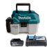 Makita DVC750 18V Brushless Wet / Dry Vacuum Cleaner With 1 x 5.0Ah Battery & Charger