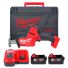 Milwaukee M18FHZ 18V Fuel Hackzall Reciprocating Saw With 2 x 5.0Ah Batteries, Charger & Carry Case