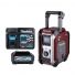 Makita MR007GZ02 12V - 40V DAB / DAB+ Jobsite Bluetooth Radio With 1 x 2.5Ah 40V Battery & Charger
