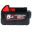 Milwaukee M18B5 18V M18 5.0Ah Fuel Red Lithium-Ion Battery - 1 - image