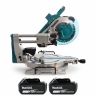 Makita DLS110 Twin 18V Brushless Slide Compound Mitre Saw With 2 x 5.0Ah Batteries